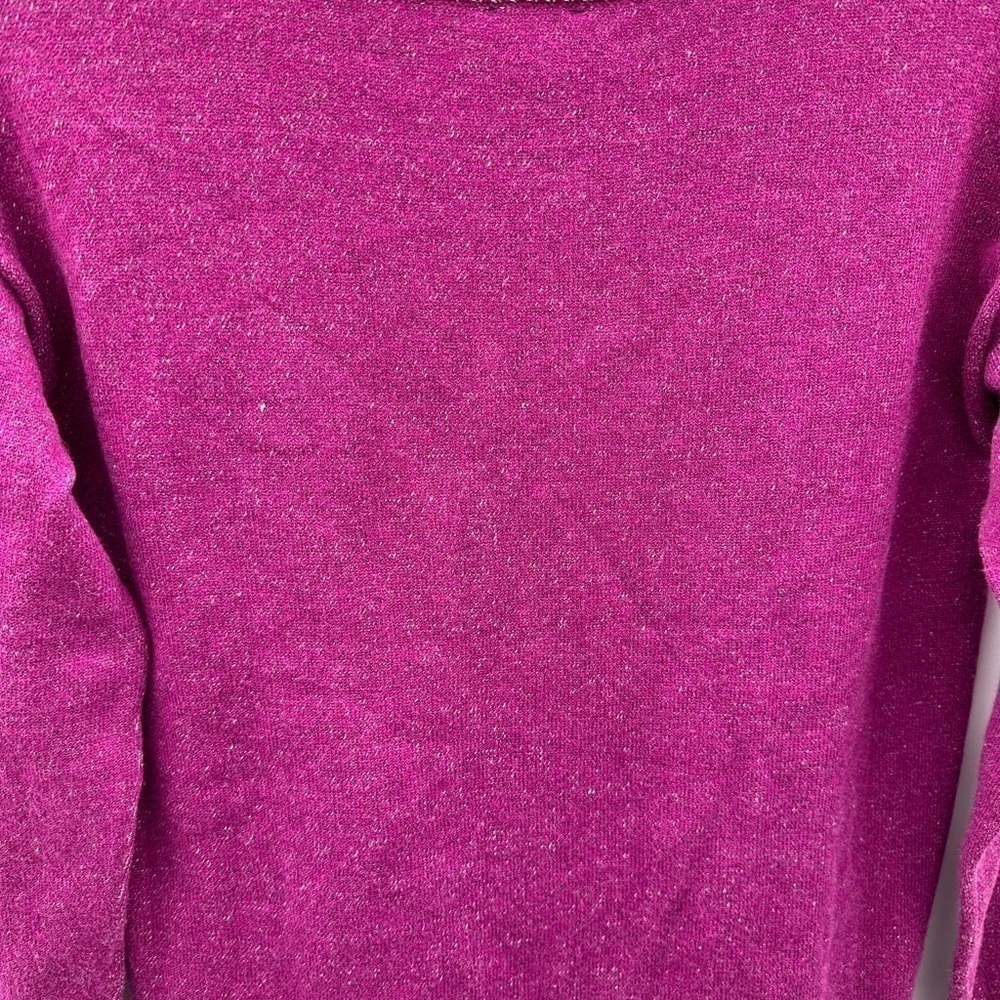 Chicos soft stretchy crew neck woman’s long sleeve old money classic sweater. XS - Picture 9 of 11